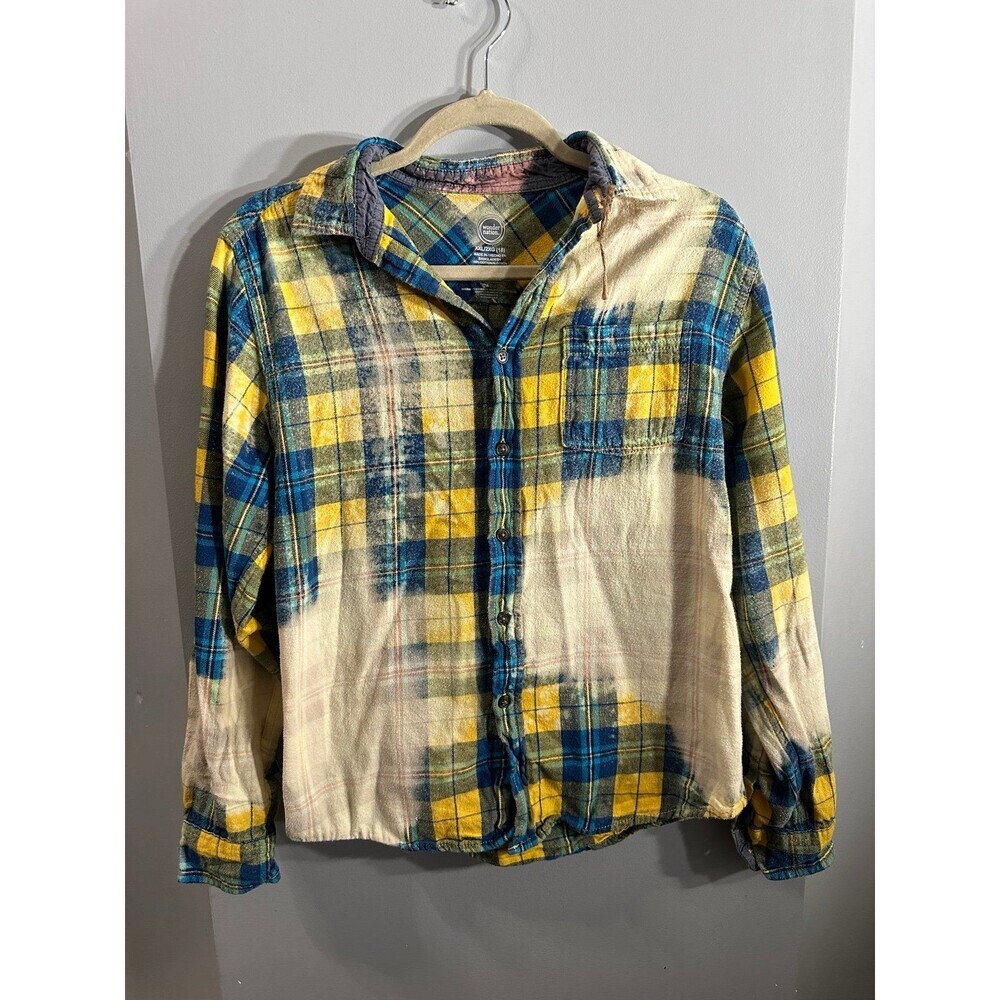 Custom‎ Harley Davidson distressed flannel